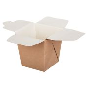 Коробка для лапши 500мл с круг. дном КРАФТ (БУМ49426) (420шт)