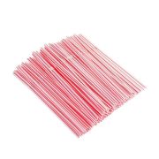 Соломки для коктейлей с гофрой полосатые 5х210мм 100шт (1уп/120)