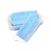 Маска мед.3х сл.на резинке.(50шт/40уп)