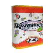 Полотенце Велес Стандарт, 2-х сл. 2 рулона (1уп/12)