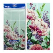 Скатерть ПВД Мятное утро 120х180 35мкм Интер (1шт/50)