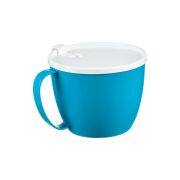 Кружка для супа 0,7л с крышкой  М1214