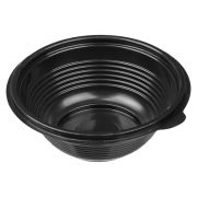 Миска SP-350 черн. дно+крышка проз. (150шт/600шт)