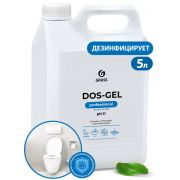 Гель д/чистки дезинфец. DOS GEL 5,3кг Grass (125240) (1шт/2)