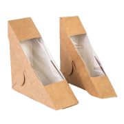 Упаковка для сэндвичей ЕСО SANDWICH GDC 130х130х70 (1шт/600)