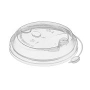 Крышка PS для стак. карт. d-80 прозр. с клапаном Покров (50шт/1уп/20уп)