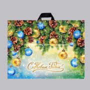 Пакет прив Ёлка шоу ПВД 90мкм 71х55 Интер (25шт/200)