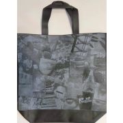 38х32х10 Сумка Коллаж спанд. с руч. 40см на молнии S3211 (50шт/200)