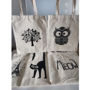 Сумка шоппер текстиль 35х40 В-61 микс (10шт/150)