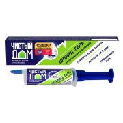 Гель от тараканов и муравьев Чистый ДОМ 20мл шприц (1шт/45)