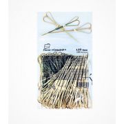 Пика Сердце 12см Бамбук 100шт (1уп/40)