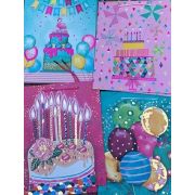 26х32х10 Сум. лам. Люкс День рождения (1шт/12) L1157