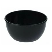 Миска-Плошка Чёрная с прозр. крышкой 500мл ПП d112 (1шт/50/500)