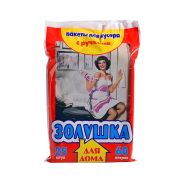 _Мешки для мусора 60л Золушка 60+11х70 25мкм ПВД (20шт/1рул/20рул)