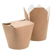 Коробка для лапши 500мл с круг. дном КРАФТ (БУМ60328) (65шт/650)