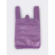 Пакет майка Сирень ПНД 24+14х44 11мкм (100шт/3000)