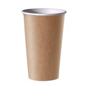 Стакан бум. 450мл д/гор. КРАФТ 50шт (1уп/8)