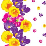 Салфетки 20л 2-х сл. Крокусы 33х33 (1уп/20)