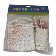 Набор Праздник БЕЛЫЙ на 6 персон N217 (1уп/50)