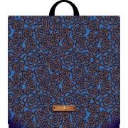 Пакет прив Джинсовая роза 44х44 70мкм Интер (25шт/250)