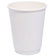 Стакан карт. 450мл белый (50шт/1уп/16уп)