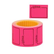 Ценник-ролик ЦВЕТ 25х35мм 200эт (1шт/10/100/500)