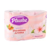 Бумага туал. Plushe Premium 3-х сл. 6 рулонов (1уп/16)
