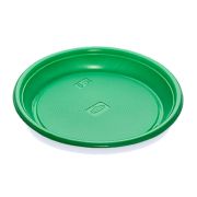 Тарелка 165мм десертная зелёная 100шт (1уп/20)