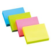 Блок самоклеящийся 51х76 100л цвет НЕОН (1шт/12)