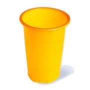 Стакан 200мл желтый 100шт (1уп/30)