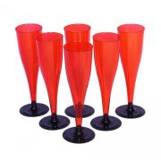 Фужер для шампанского красный 200мл (6шт/1уп/54уп)