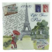 Салфетки 20л 2-х сл. Париж 33х33 (1уп/20)