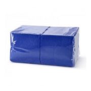 Салфетки 400л цвет интенсив Синий (1пачка/10)