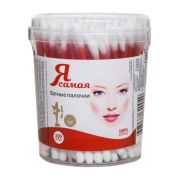 Ватные палочки СТАКАН 100шт ассорт. (1уп/24)