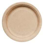 Тарелка бум. крафт 230мм (100/500шт)