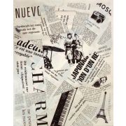 Пакет вур Газета белый 39х49 85мкм (50шт/100)