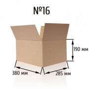 Гофроящик № 16 (380х285х190 1шт/20)