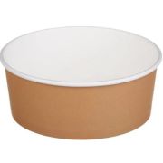 Конт-р бум. круг.+проз. крышка 750мл d150 h61 Крафт (1шт/270)