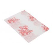 Скатерть Красные цветы ПНД 110х220 (1шт/200)