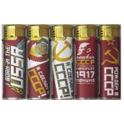 Зажигалка  Oney JM - 01(02) Джет пламя с плёнкой СССР (1шт/25)