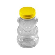 ПЭТ-Банка Мишка 0,1л+пробка d38 (1шт/300)