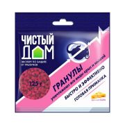 Гранулы от крыс и мышей ЧистДом с запах.сыра 125гр (1шт/50)