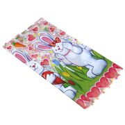Скатерть ПВД Зайчата 120х220 Интер (1шт/50)