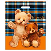 Пакет вур Друзья 40х47 45мкм Интер (50шт/500)