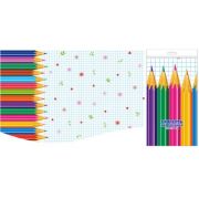 Скатерть ПВД Карандаши 120х180 35мкм Интер (1шт/50)