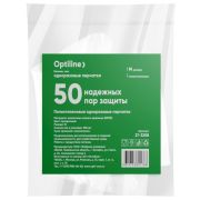 Перчатки однораз. «OptiLine» M 100шт (1уп/100)