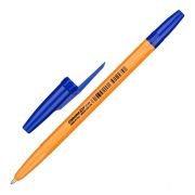 Авторучка шарик. ЖЁЛТ/ОРАНЖ Корпус 1мм синяя (1шт/50)