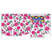 Скатерть ПВД Розовые розы 120х180 35мкм Интер (1шт/50)