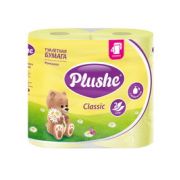 Бумага туал. Plushe Classic асс. 2-х сл. 4 рулона (1уп/12)