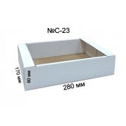 Гофроящик С-23 бур. ГОСТ (280х170х80)
